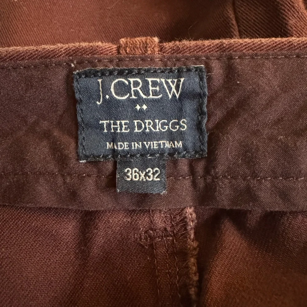 J.Crew Men's Burgundy Chino Pants